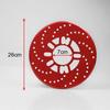 2Pcs Universal Aluminum Car Racing Disc Pad Decorative Brake Motor Covers Drum