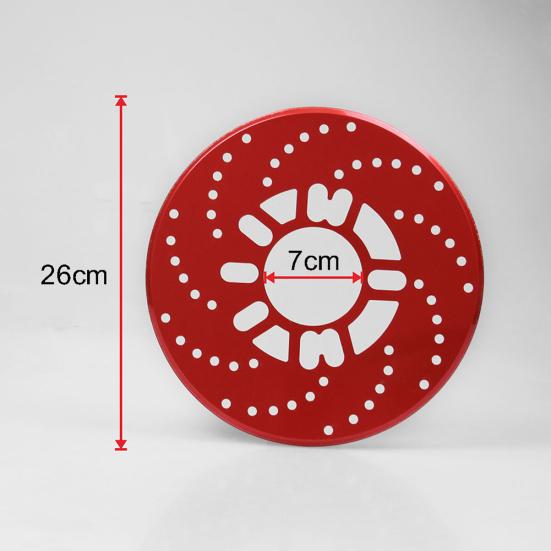2Pcs Universal Aluminum Car Racing Disc Pad Decorative Brake Motor Covers Drum