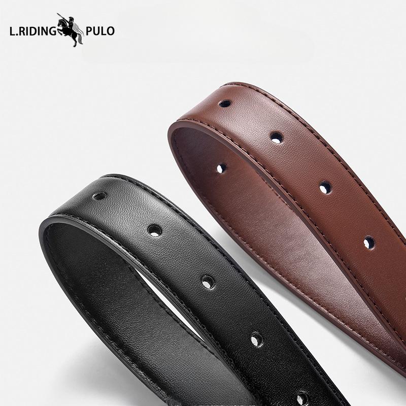 Super Easy To Match Black Small Belt Simple Thin Belt Retro Gold Jeans Belt Ins Belt