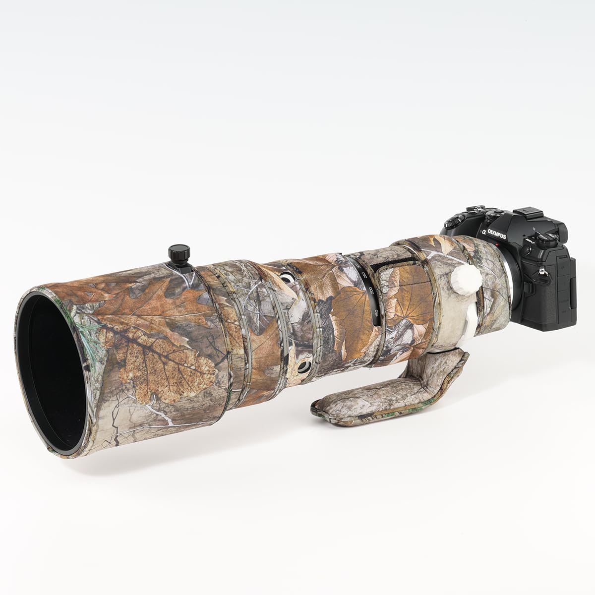 

CHASING BIRDS Camouflage Waterproof Lens Coat for Olympus IS Rainproof Lens Protector 150-400mm F4.5 TC1.25x PRO, (Forest)