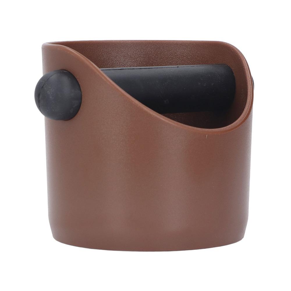 Large Opening Coffee Grind Dump Bin Shock Absorbent Espresso Knock Box Coffee Bar Use