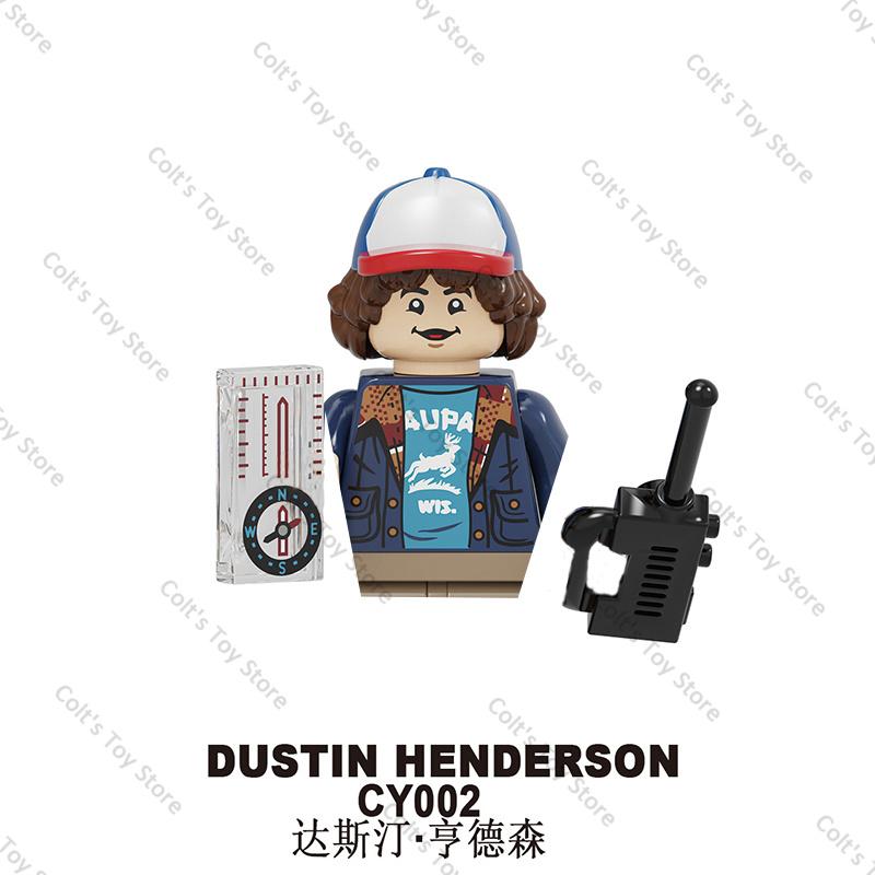 Montauk Upside Down World Building Blocks Demogorgon Vecna Eleven Mini Action Figures Bricks Model Movies Dolls Toys Kids Gift