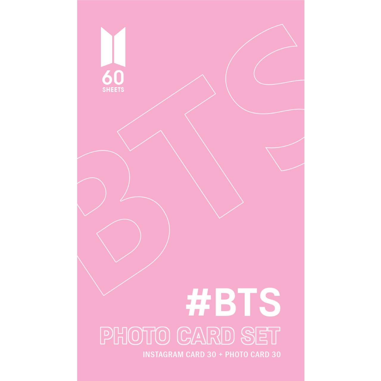 

Photo Card Set Instagram Cards 30 Trading 60-piece [30 + Cards] (BTS)