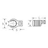 Stahlwille Crawling Wrench 440-10, 6.35mm Drive X 28.4mm Overall Length