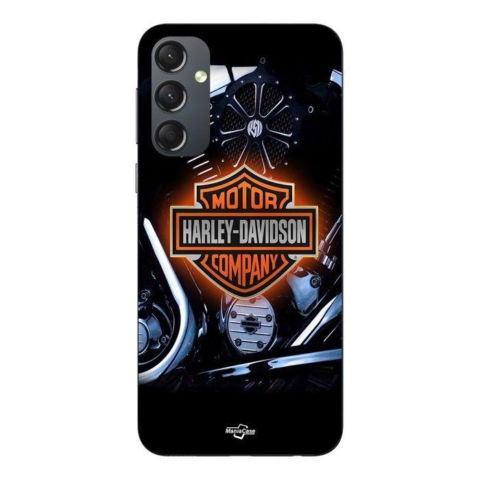 Coque Pour Samsung Galaxy S25 FE Motorcycles Harley Davidson Logo Maniacase