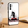 Boxhandschuhe Handyhülle Schwarzes Silikon Weich Für Samsung S25,S24,S21,S22,S23,S30,Ultra,S20,Plus,Fe,Lite