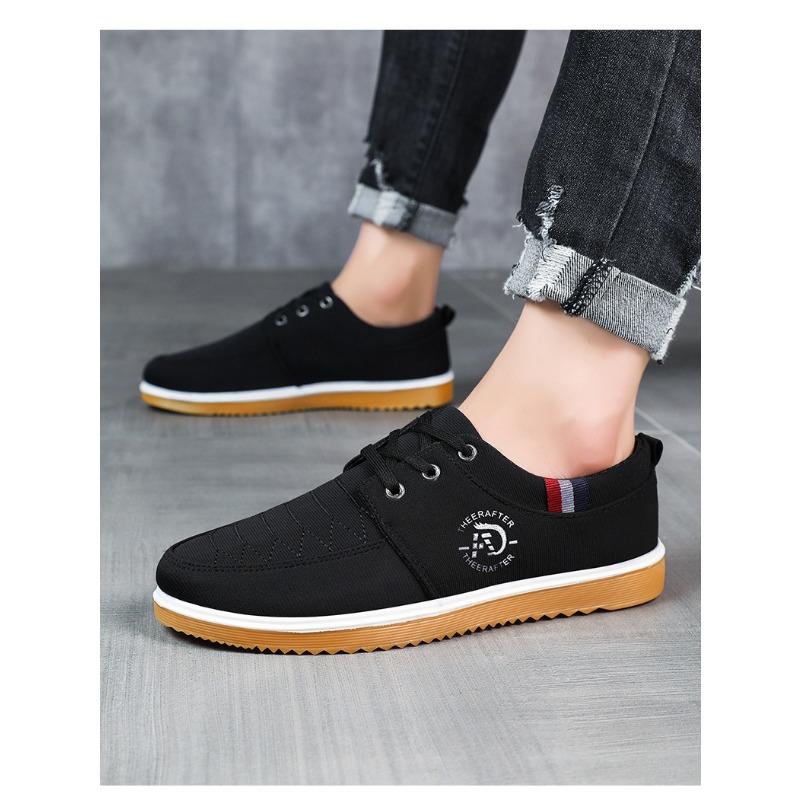 Cloth Shoes, Anti Slip, Men's Shoes, Soft Sole, Casual Shoes, Versatile, Canvas Shoes, Work, Breathable, Single Shoe
