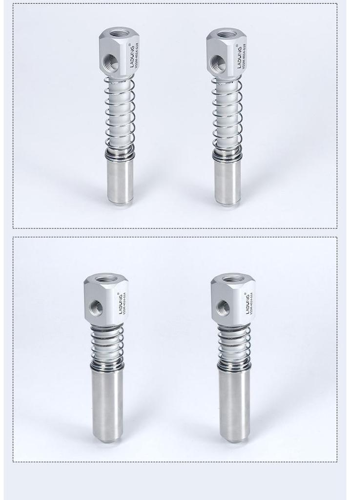 Robotic Arm Vacuum Suction Cup Nozzle Connector, Corrosion-Resistant, Model VSSM2020-G14