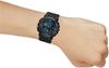 Casio G-Shock GA-100-1A2 Ana-Digi Magnetic Resistant Men's Watch Black Blue (Parallel Import)
