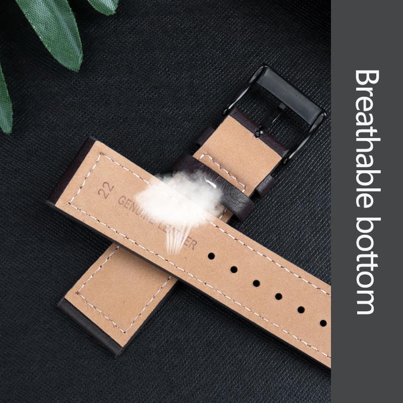 Hochwertiges Armband aus Rindsleder für Citizen CA0690 CA0695-17E CA4500 Armband Herren Stahl Kautschuk Uhrenarmband 20mm 22mm