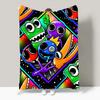 Game R-Rainbow F-Friend Blanket Design Lightweight  For Dorms, Naps, Living Room, Office,Sofa,All-Season