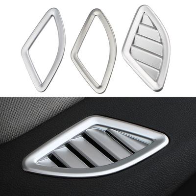 Car AC Vent Cover for BMW X1 F48 2016 - 2022 2Pcs Front Air Conditioning Outlet Decoration Sticker Trim Interior Accessories