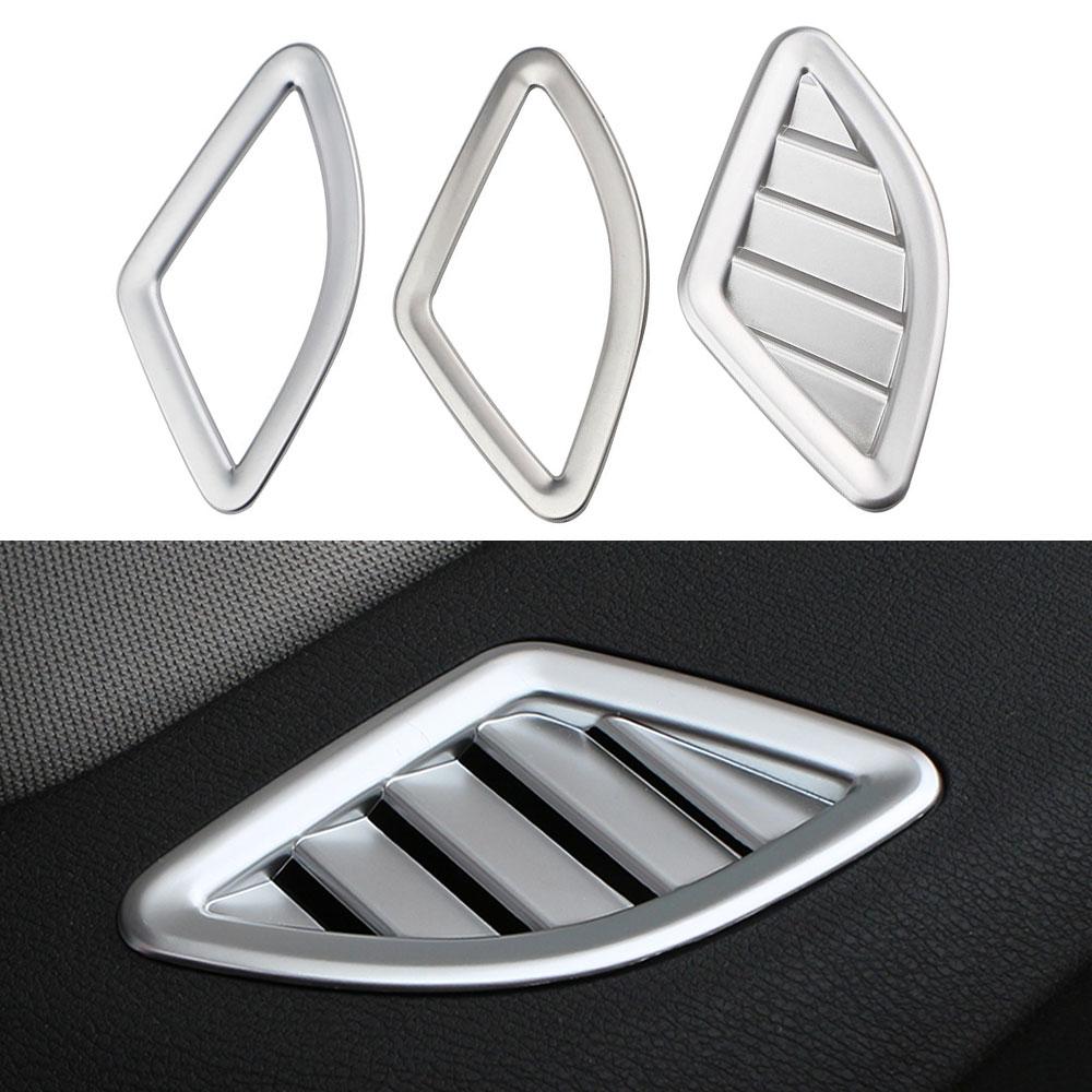 Car AC Vent Cover for BMW X1 F48 2016 - 2022 2Pcs Front Air Conditioning Outlet Decoration Sticker Trim Interior Accessories