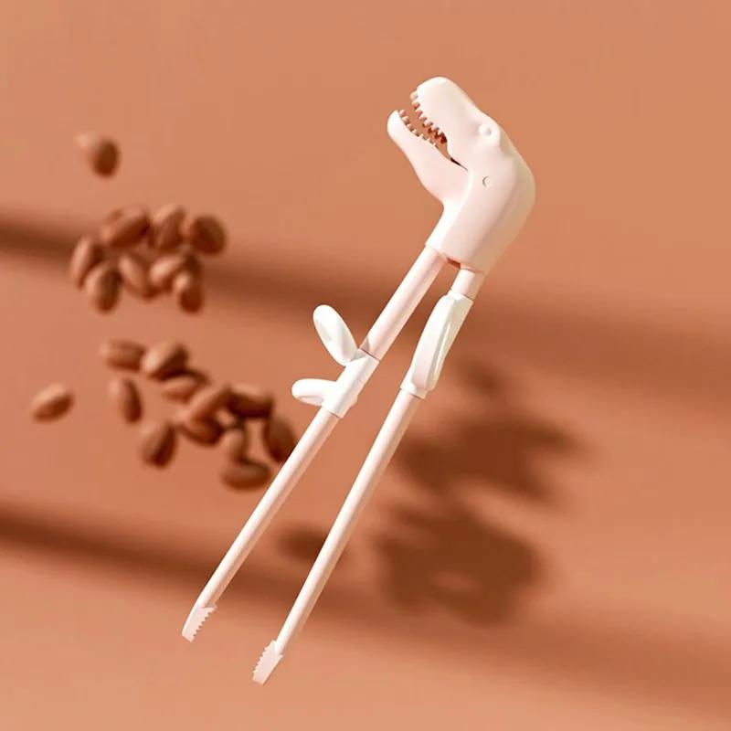 Roztomilý dinosaurus Dětské tréninkové hůlky pro sushi Baby Kids Dětské osvícení Nádobí pro domácnost Dárky pro žáky Hůlky