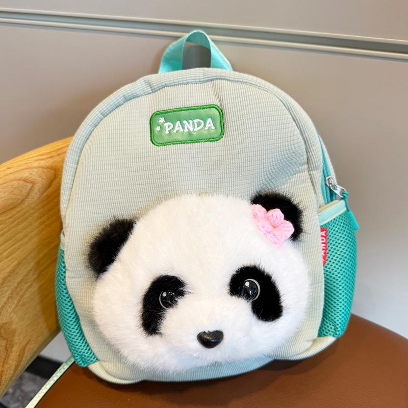 Schoolbag Backpack Cartoon Red Panda Children's School Bag Kindergarten Girl Boy Baby Backpack Girls School Backpack