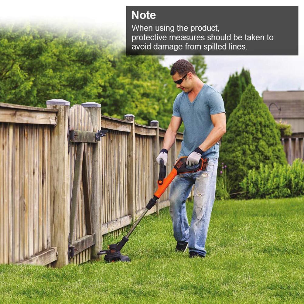 1+1+1 Set Spool Mowing Line 0.065 Inches 1.65mm Black