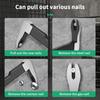 Multi Functional Nail Remover Pry Stick Woodworking Dismantling Tool Wall Cement Nail Remover Cannon Nail Remover