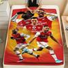 Coperta a Flanella con Stampa Arsenal Football Club, Alta qualità, Confortevole per Tutte le Stagioni, Arredamento per la Casa, Calore e Comfort