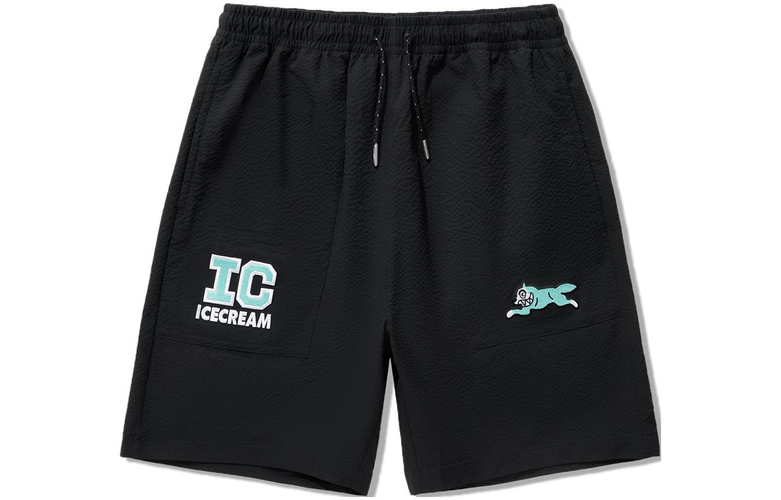 Li Ning x ICECREAM Casual Shorts Men s Black AKSU795-2 XL