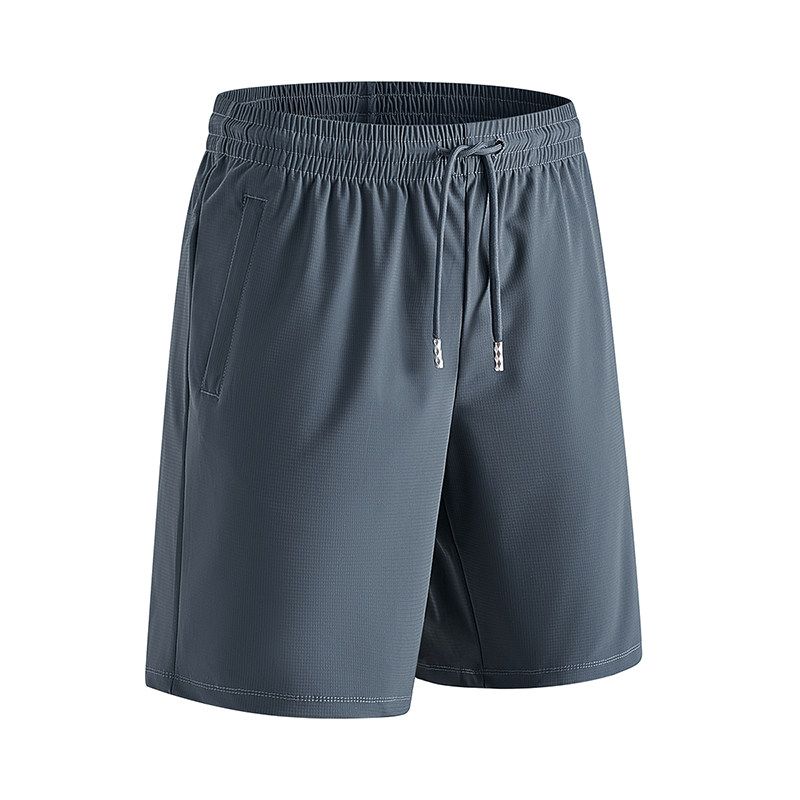 7A Antibacterial Summer Ice Silk Shorts Foreign Trade Men's Loose Casual Fifth Pants Plus size Quick-Drying Ultra-Thin Sweat pants