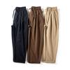 Men's Casual Pants Spring and Autumn New Style Simple Versatile Pure Cotton Pants Japanese Trendy Brand Loose Straight Wide-Leg Pants