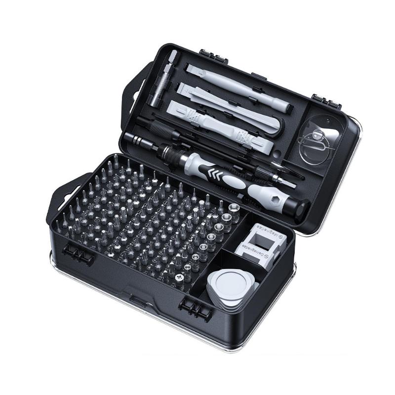 115 In 1 Precision Screwdriver Set With Magnetic Bits Anti Slip Handle For Phone Laptop Small Electronics Repair