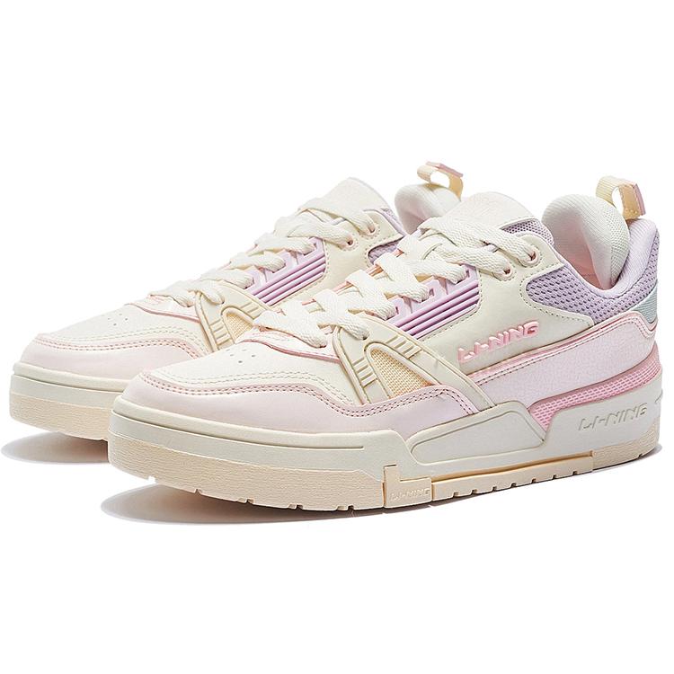 New LINING 001 Btc 'White Pink Purple' Women's AGCS104-3