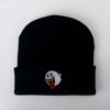 Autumn and winter pullover jacquard hat multi-color letter male and female adult wool knitted hat