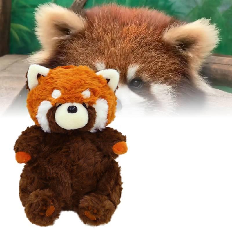 Lesser Panda Plush Toys Cartoon Stuffed Dolls Room Decorations Kid Xmas Gifts