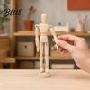 Künstler-Schaufensterpuppe für Figurenpuppe Mannequin Körper Flexibel Zeichnen Holzgelenke Menschliches Ornament Künstler-Pose Modell Bewegliche Gelenkige Hand