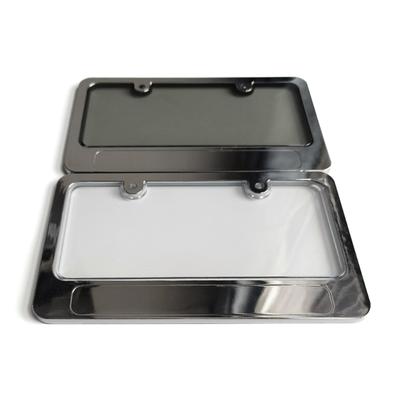 Motorcycle Rear License Plate Frame Holder Scooter Zinc Alloy License Number Plate Bracket Motorbike Accessory
