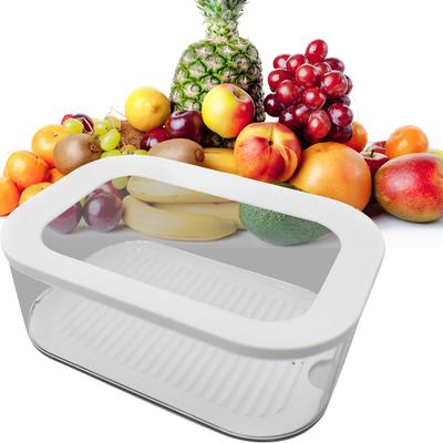 Food Storage Box Clear Freezer Storage Container Refrigerator Organizer Bins for Fridge for Cold Cuts Bacon Cheese Luncheon Meat