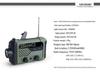 Multifunktionales Solar-Notfallradio & Taschenlampe mit Kurbelgenerator und wasserdichter Powerbank
