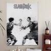 VIKAMA Basketball Retro Tapestry Living Room Den Entrance Gaming Room Anime Surrounding Wall Decorations Home Decoration
