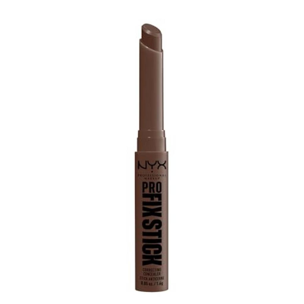 Nyx, Pro Fix Stick Correcting, Vegan, Correct, Conceal, Brighten, Pencil Concealer, 17, Deep Walnut, 1.6 G