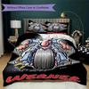 Werner Comic Pattern Bedding uilt Set uilt Cover Pillowcase Home Decoration Birthday Gift (1 * duvet cover + 2 * pillowcase without core)245