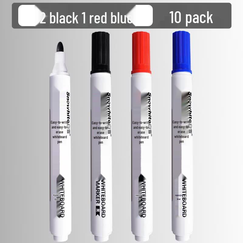 Snowhite Erasable Whiteboard Markers