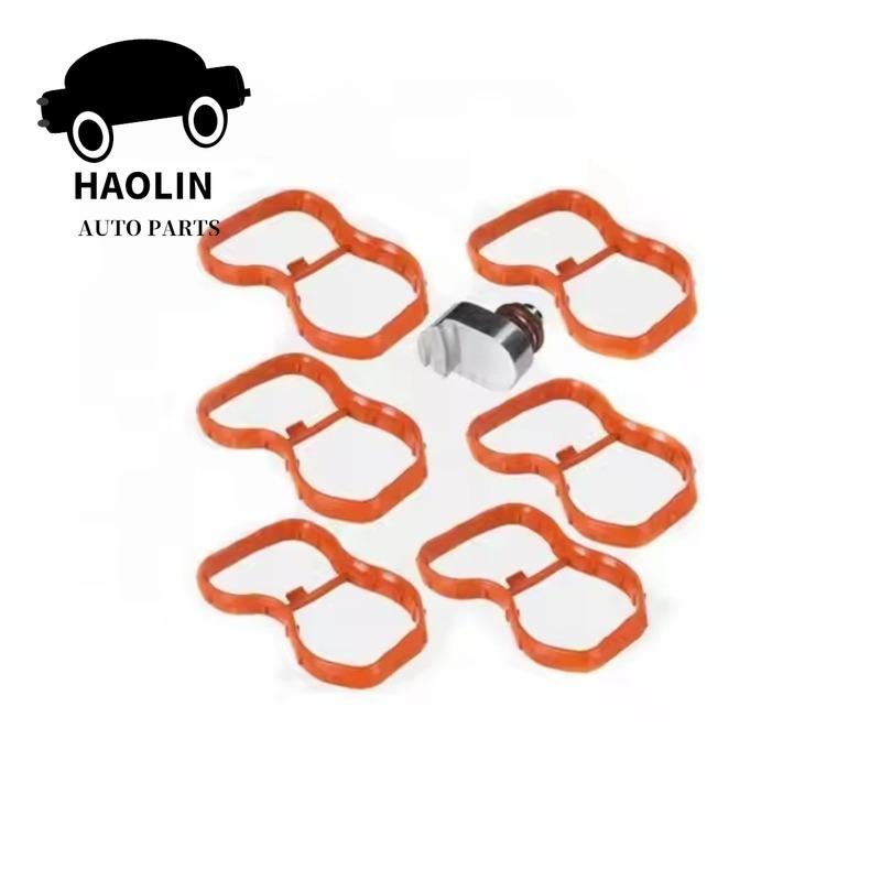 11618507335 Brand New High Quality Intake Manifold Swirl Flap Blanking Plug Gasket Set Kit For BMW N57N N57Z 3.0d