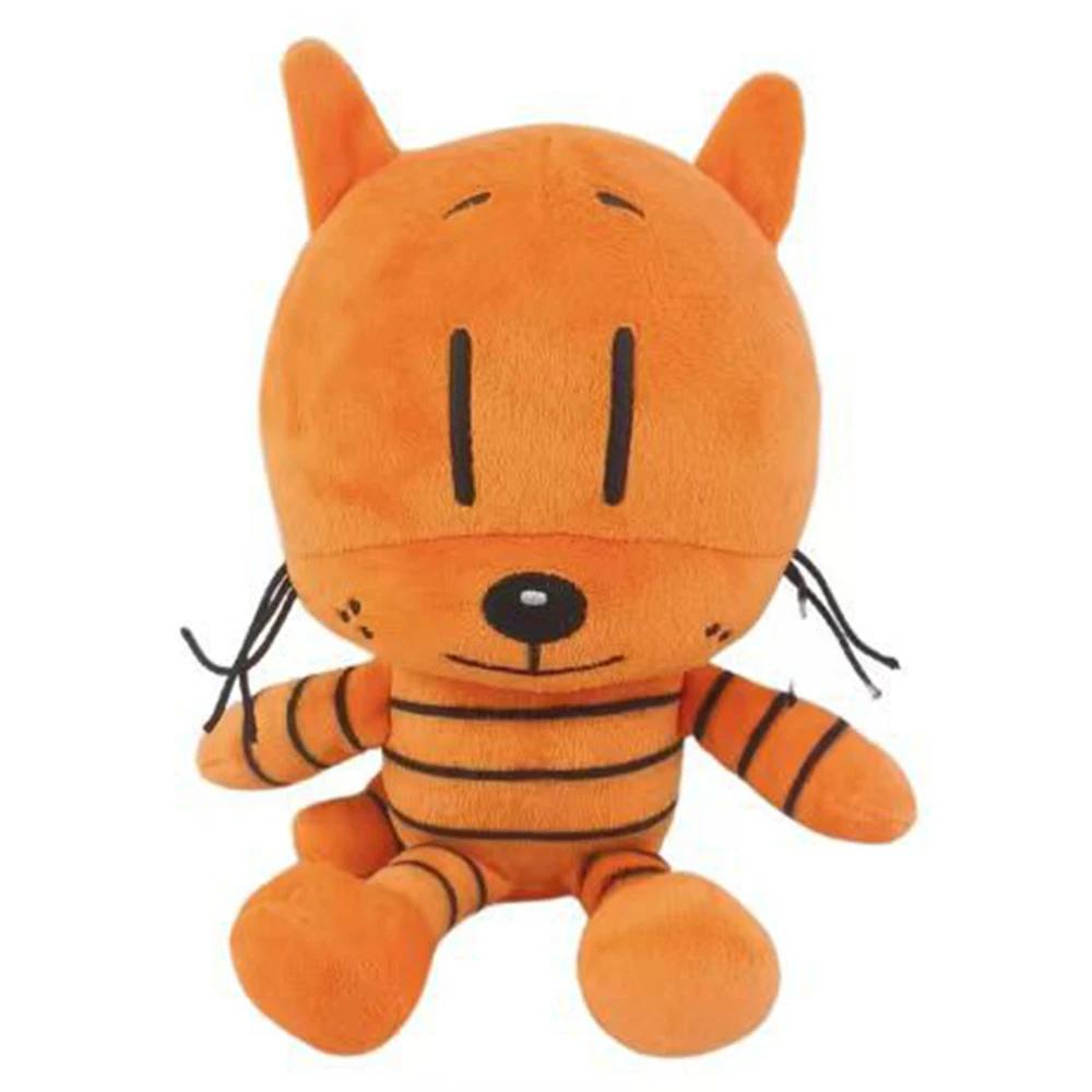 25Cm Cute Dog Man Plush Toys Dogman Soft Stuffed Doll Cartoon Petey The Cat Puppy Chief Plushie Animals Figures Birthday Gifts