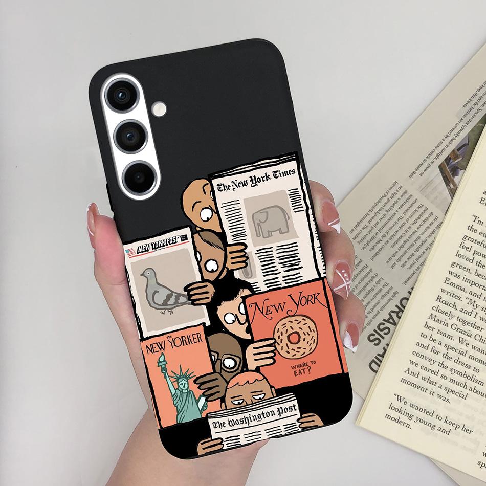 Hülle Für Samsung A54 5G Mode Niedlich Cartoon Rückseite Abdeckung Für Samsung GalaxyA54 A 54 SamsungA54 5G Handy Maske Silikon Hüllen Funda