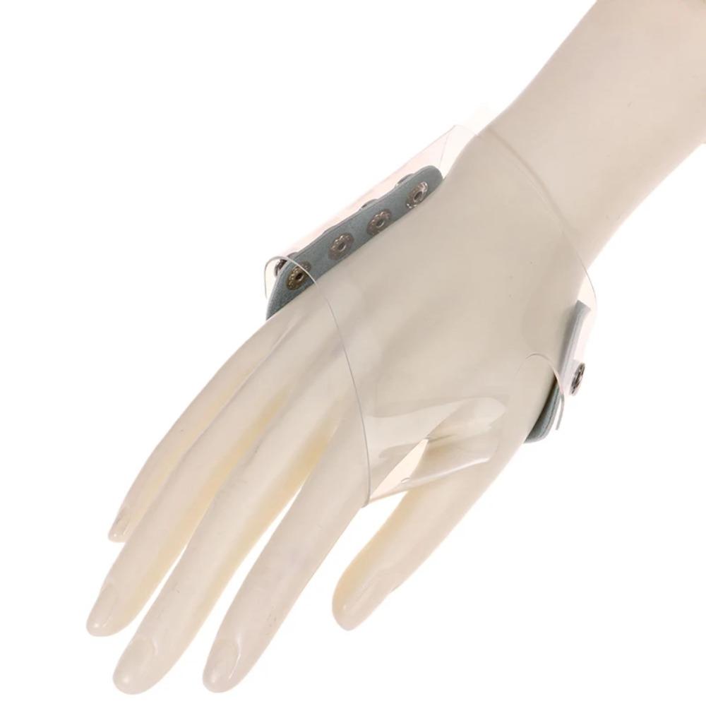 Functional Design Professional Makeup Artist Gloves PVC Makeup Color Palette Makeup Tools