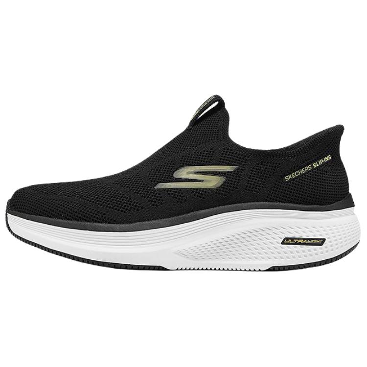Skechers Slip-Ins Versatile Comfortable Low-Top Casual Shoes Men sneakers Black Gold 220857-BKGD 39.5