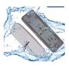 LED Side Marker Light Set 6 Super Bright LEDs for Truck Trailers Lorries Bus and Other Commercial Vehicles 12v (Clear)