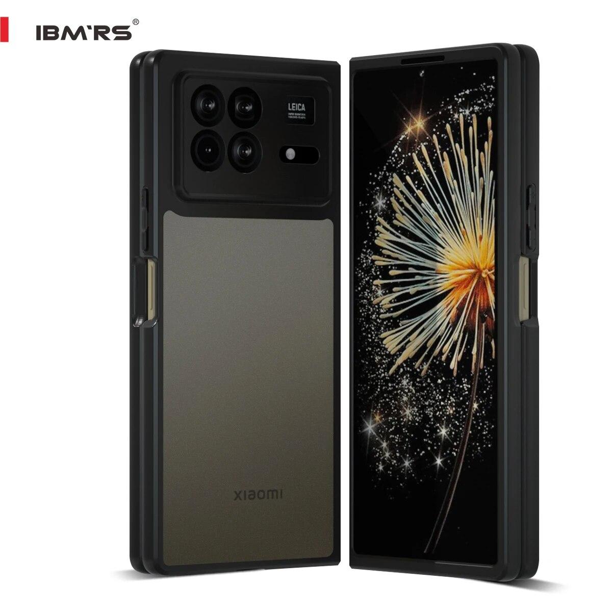 

Чехол ibmrs для Xiaomi Mix Fold 3-fold, матовый прозрачный противоударный защитный чехол matte black матовый черный