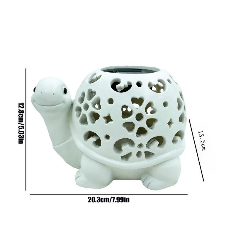 Solar Powered Outdoor Statue with Light Garden Sculpture Decorative Landscape Light for Yard Patio Lawn Outdoor Home Decoration