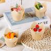 Muffin Paper Cups High Temperature Oilproof Baking Cups For Pastry Shops And Home Baking