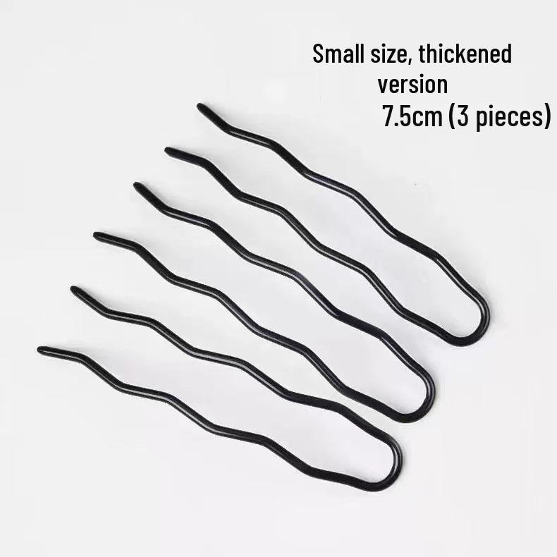 Four-Prong Hair Bun Comb & U-Clip: Women s Messy Hair Styling Tool, Hairpin & Fixer