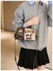 Versatile Women's Boston Retro Crossbody Single Shoulder Handbag