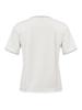 EIDER Sheer Women'S Ringer Short Sleeve T-Shirt_White