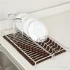 Nitori Compact Sliding Dish 2111200015157 (NITORI) Drainer, Mocha, DN004,